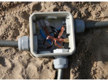 Junction sales box underground