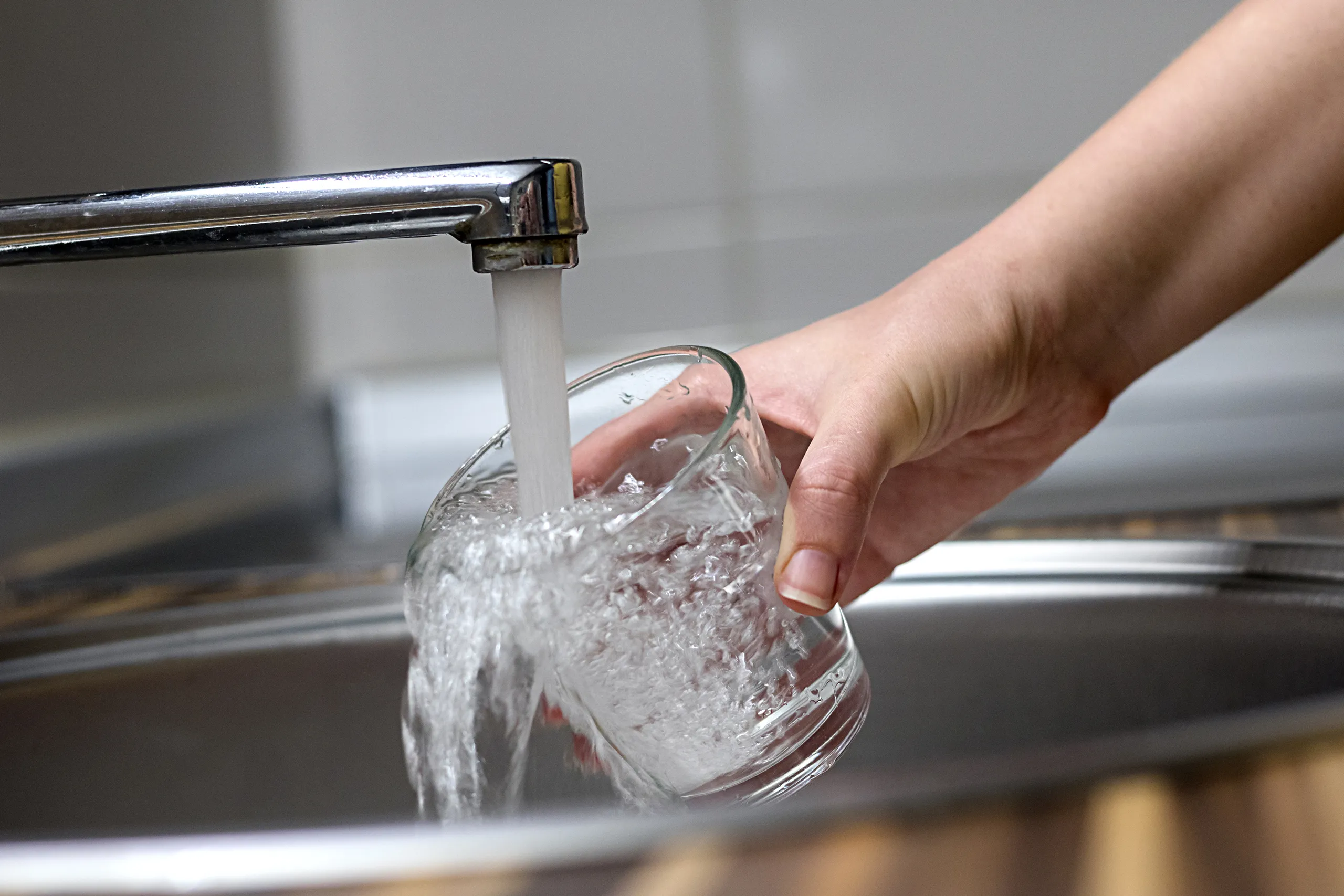 vers drinkwater uit de kraan