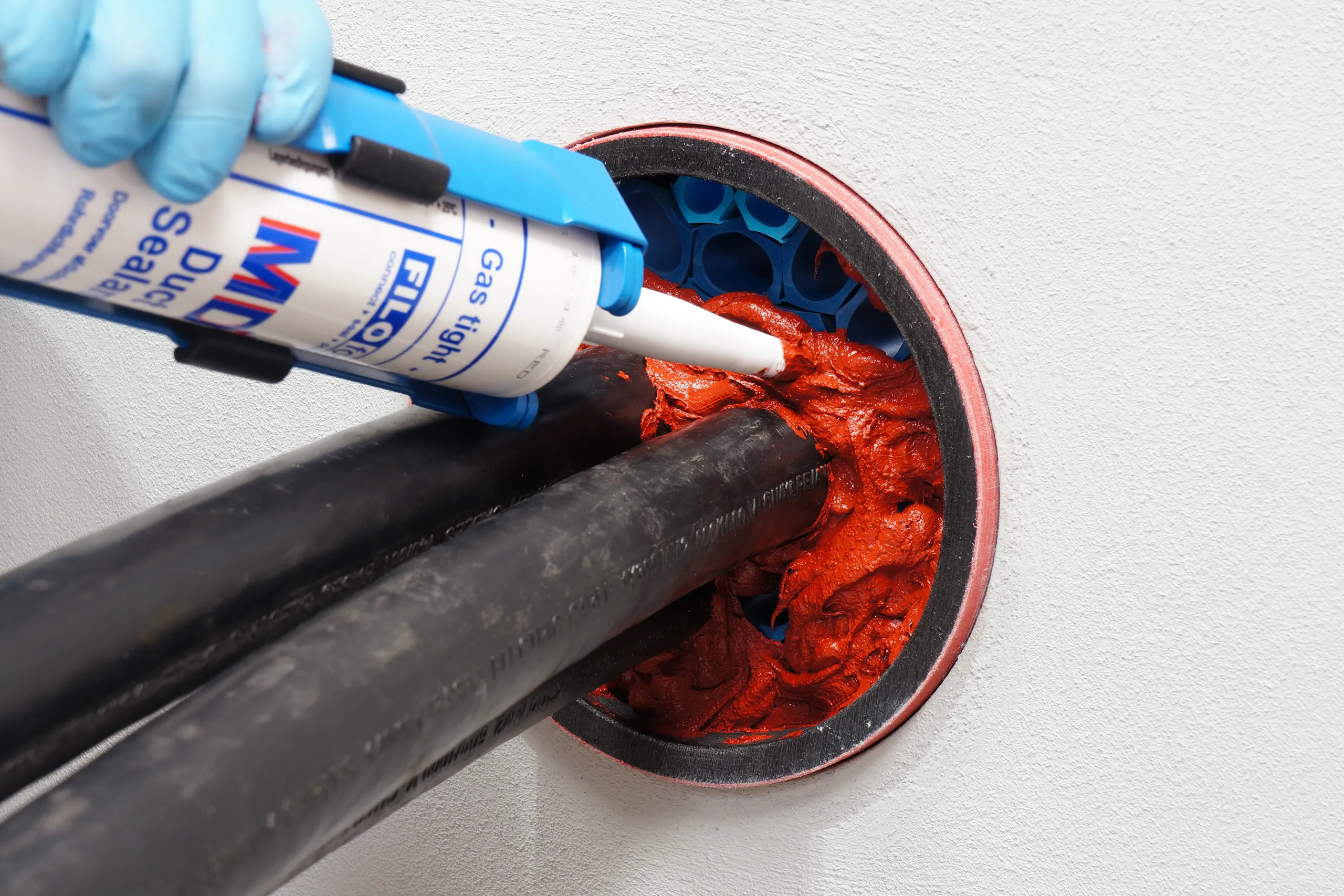 duct sealing system sealing cables safely