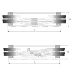 branch cast resin joints diagram