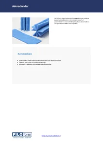 Core Separator Technical Data Sheet (NL)