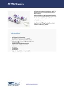 MD+ Sealant Technical Data Sheet (NL)