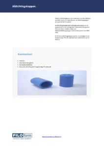 Sealing Cap Technical Data Sheet (NL)