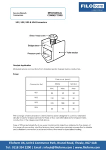US Branch Connector Technical Data Sheet (EN)