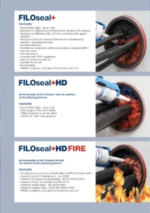 Filoseal Range Technical Data Sheet (EN)