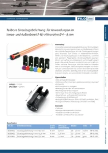 EZA 4-8mm Universal Technical Data Sheet (DE)