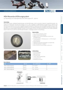 MD4 Technical Data Sheet (DE)