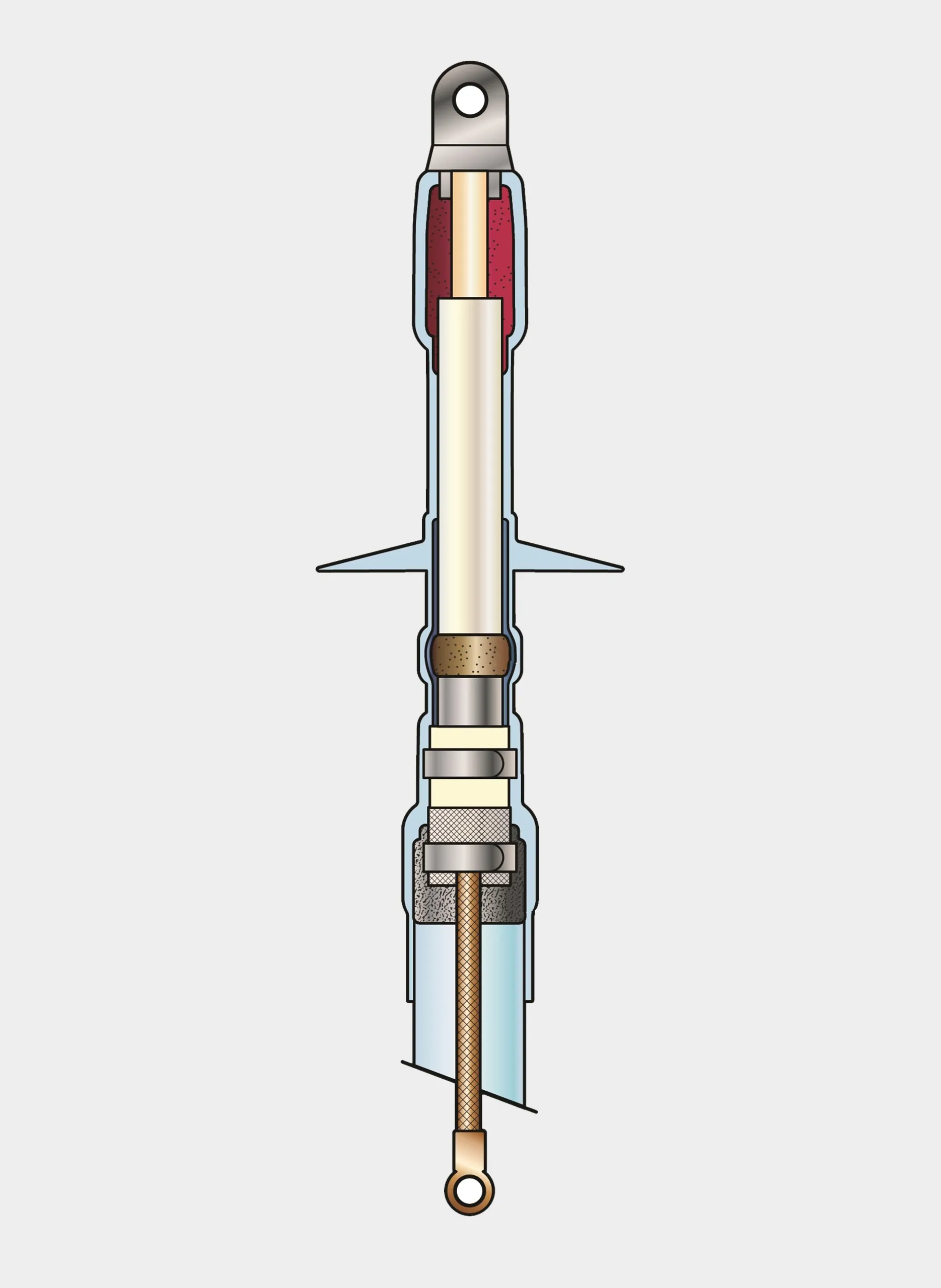 medium voltage heatshrink terminations single core drawing