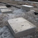 Beton-Füllabdeckung doppelt