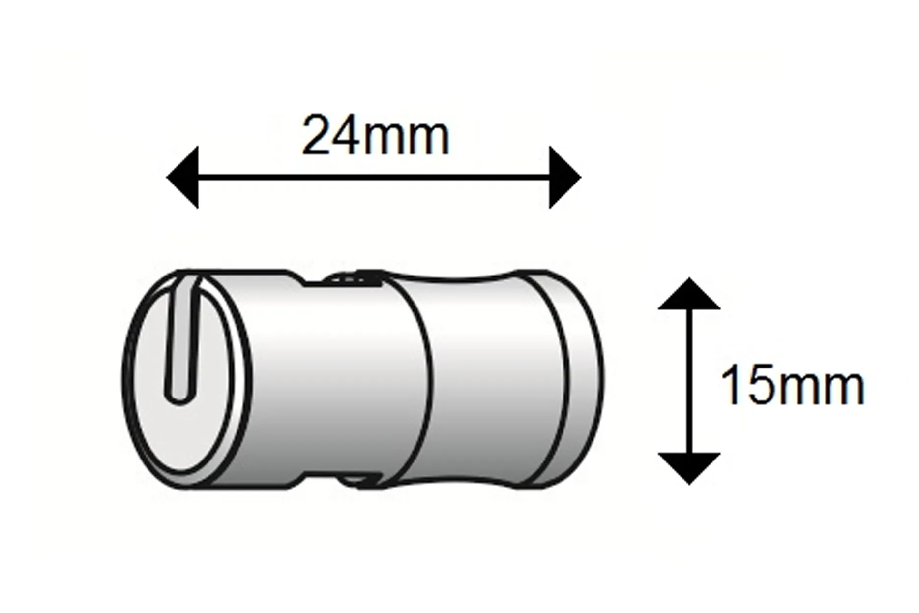 Teilbare Kanalabdichtungen 10 mm Diagramm