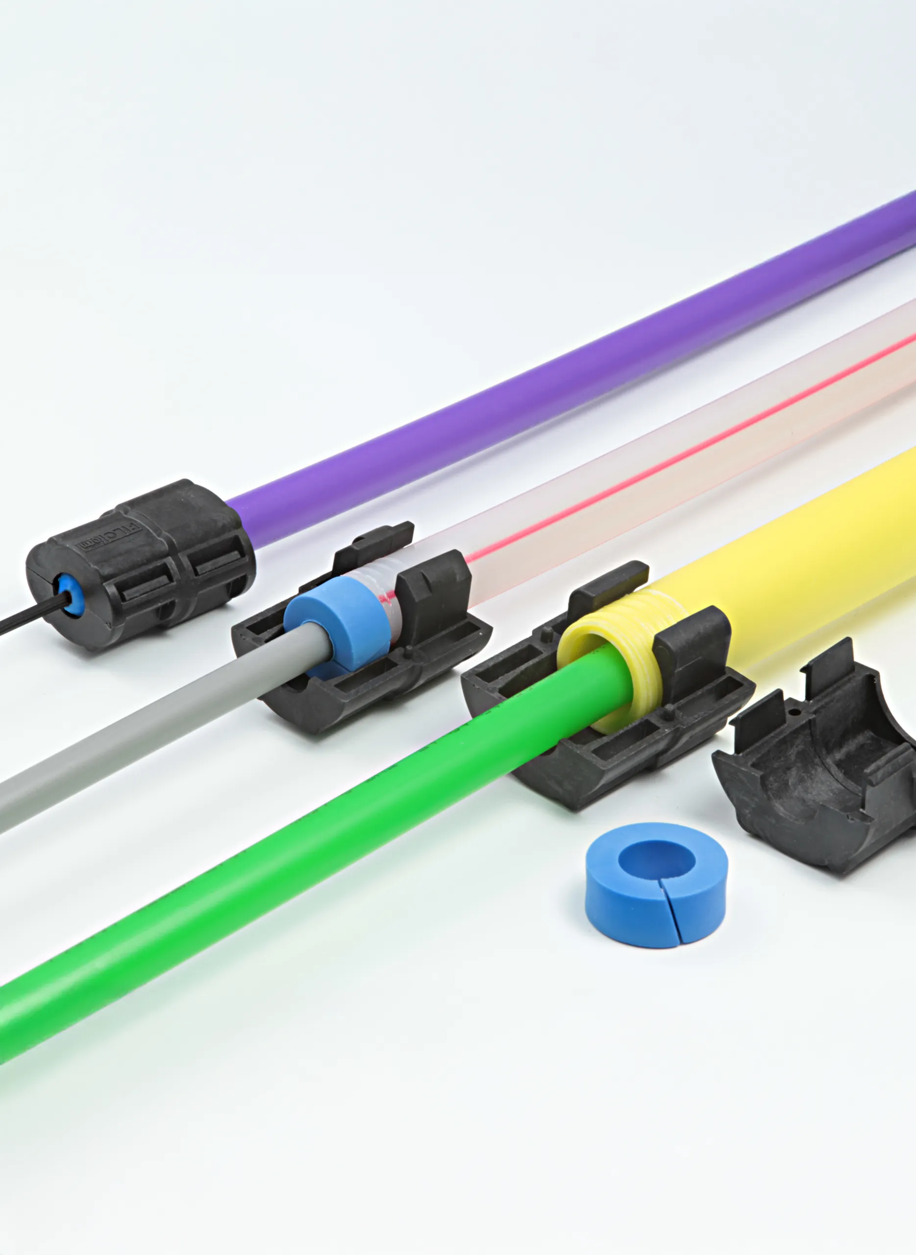 duct seals divisible for subducts