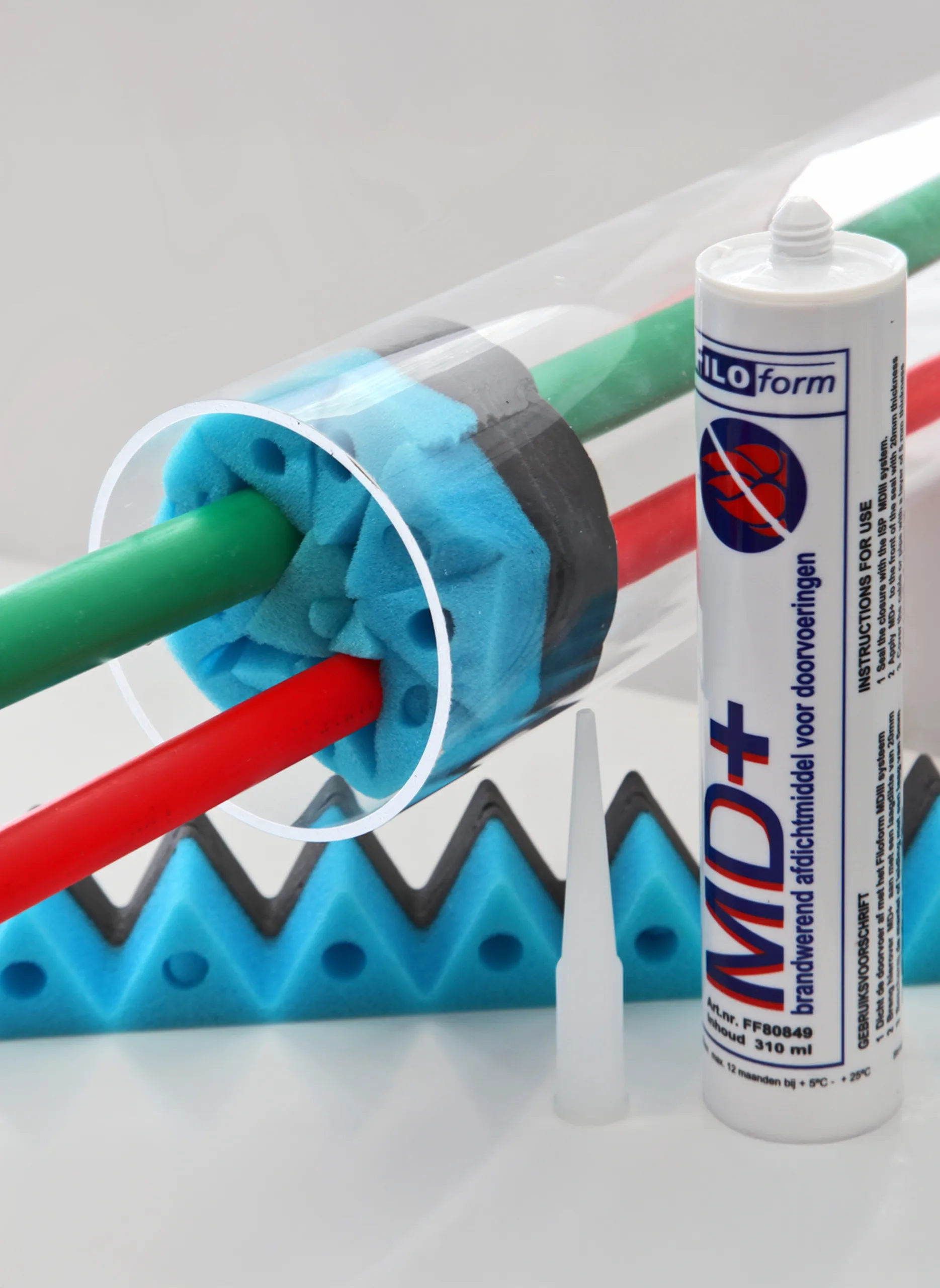 Filoseal - Mastic et mousse d'étanchéité pour conduits