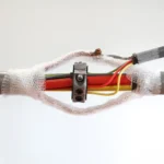 filoslim 3d gauze roll wrapped around cable