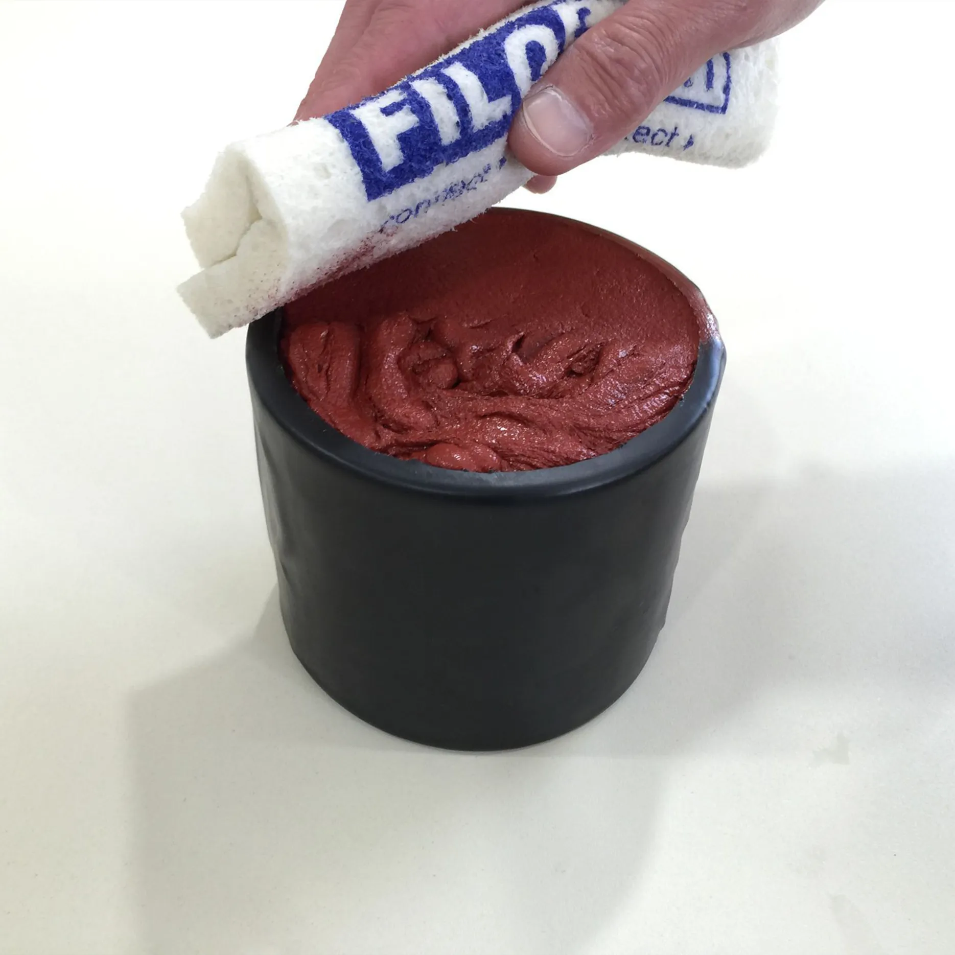 finishing sponge smoothing filoseal