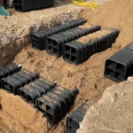 multiduct lightweight cable protection in sand
