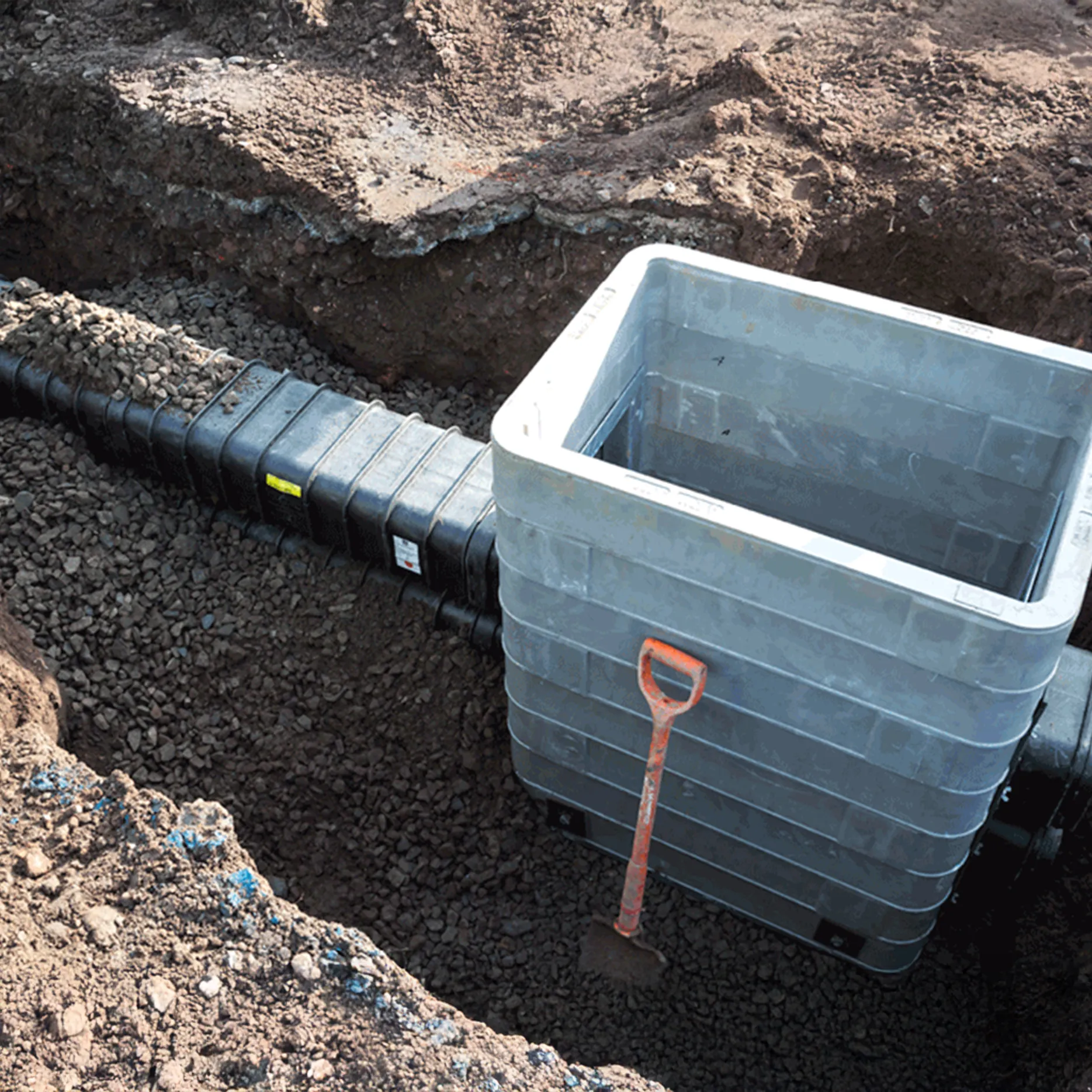 multiduct lightweight cable protection with stakkabox