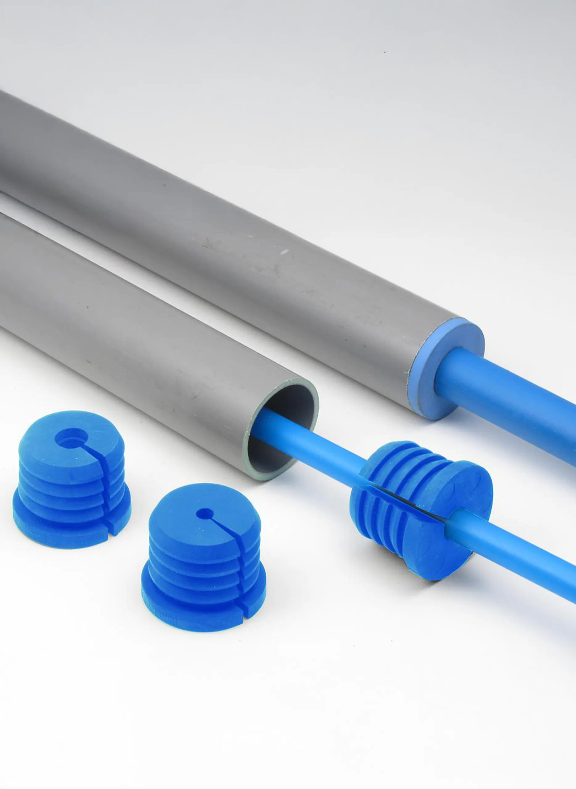 tapones de sellado manguitos protectores de HDPE