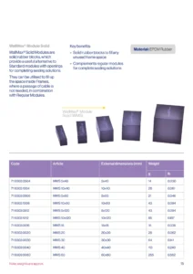 WallMax® Module Solid Technical Data Sheet (EN)