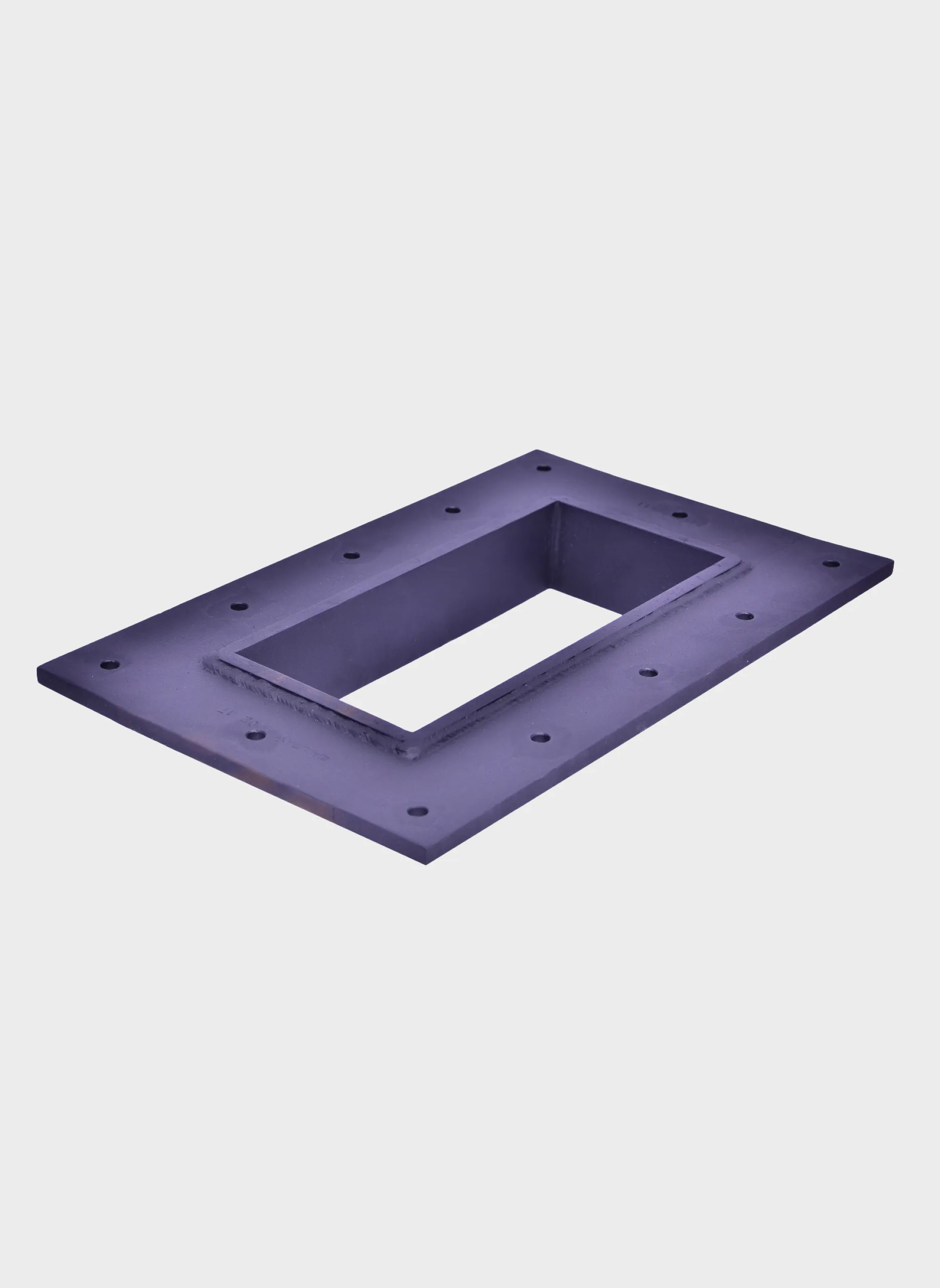 wallmax wrhff rectangular flanged holed frame