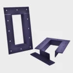 wallmax wrhfflo rectangular flanged holed frame light openable