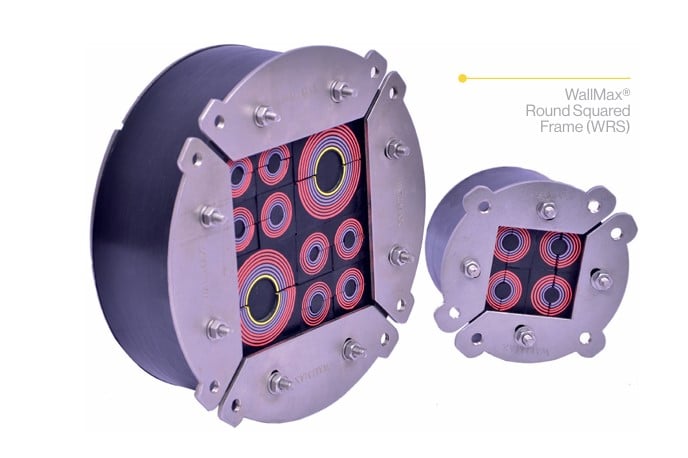 WallMax round squared frames size options