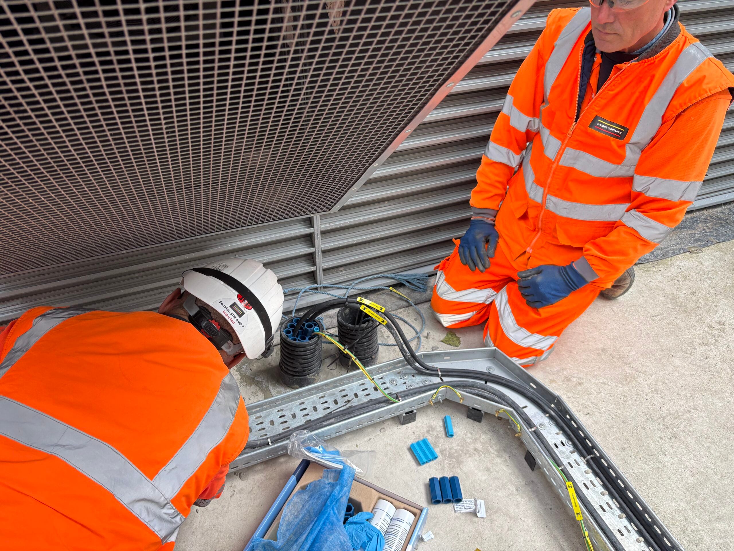FILOseal installation sewage upgrade