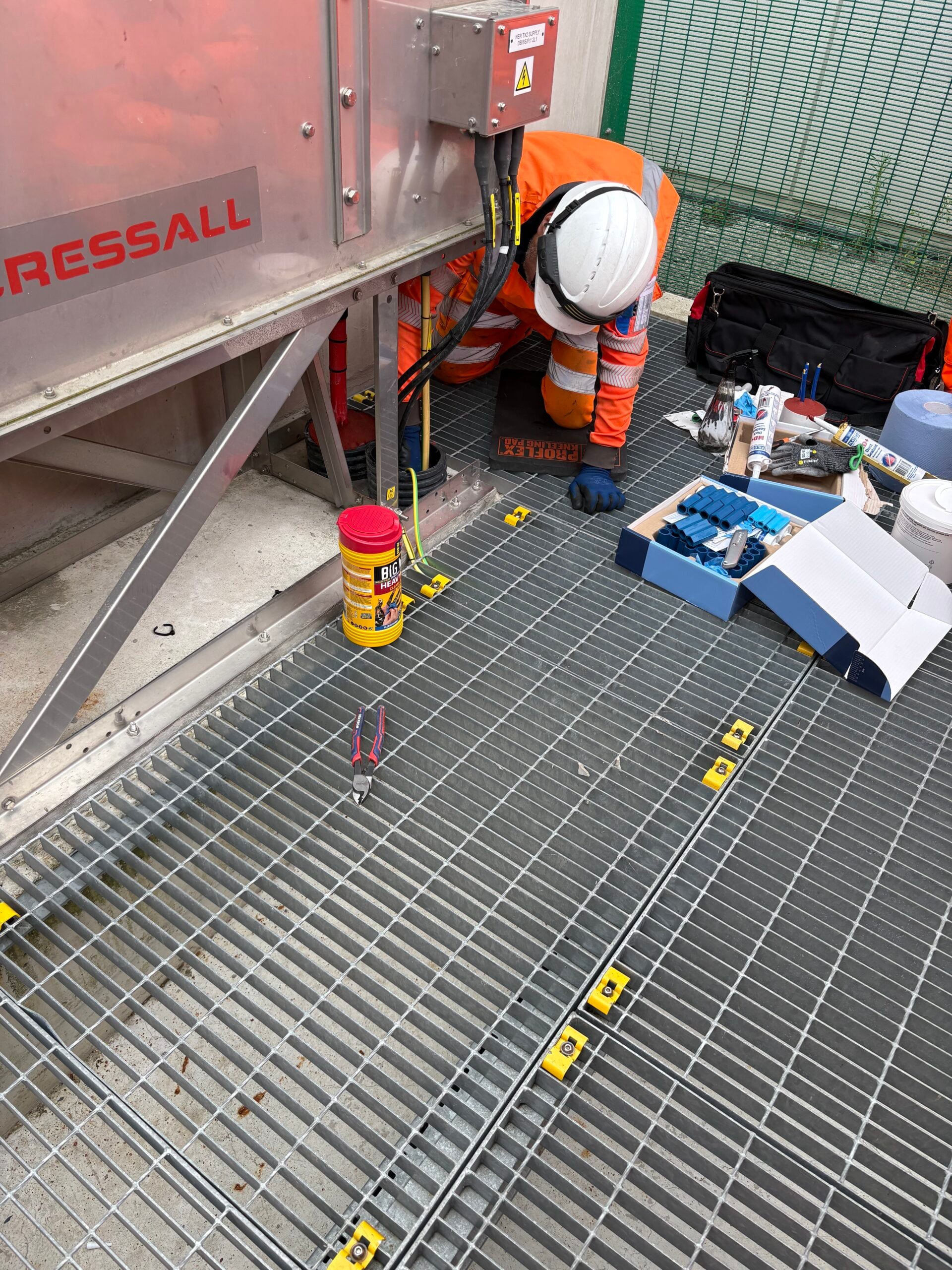 Sewage Treatment Works Duct Sealing - duct kit