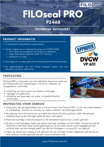 Filoseal Pro – Datasheet – NL