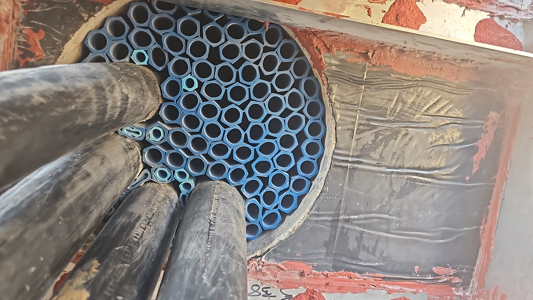 Llandudno case study bespoke cable entry sealing hexes
