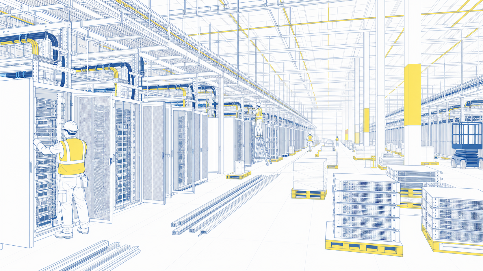 filoform technical drawing data centre installation 1782906692295