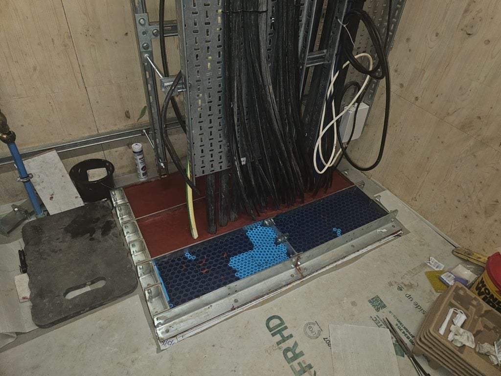FILOseal+ HD and transit frame bespoke cable sealing British Library